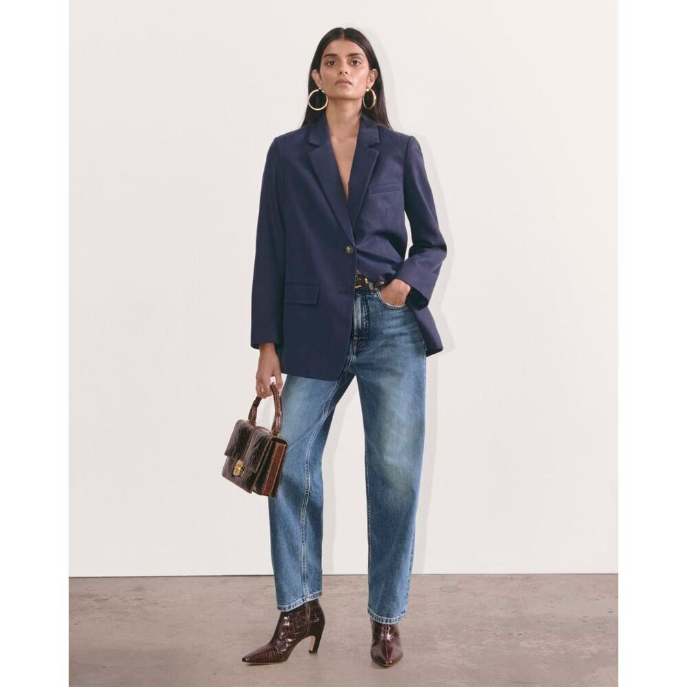 Everlane The Way-High Jean High Rise Straight Leg – Organic Cotton Size 28 NWT